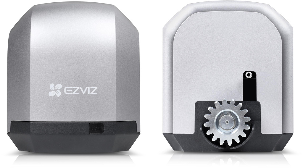 EZVIZ HG2 600 PRO kit met HP5 video intercom - aandrijving voor schuifpoorten tot 600 kg - 2K camera, Wi-Fi, alarm - compLet