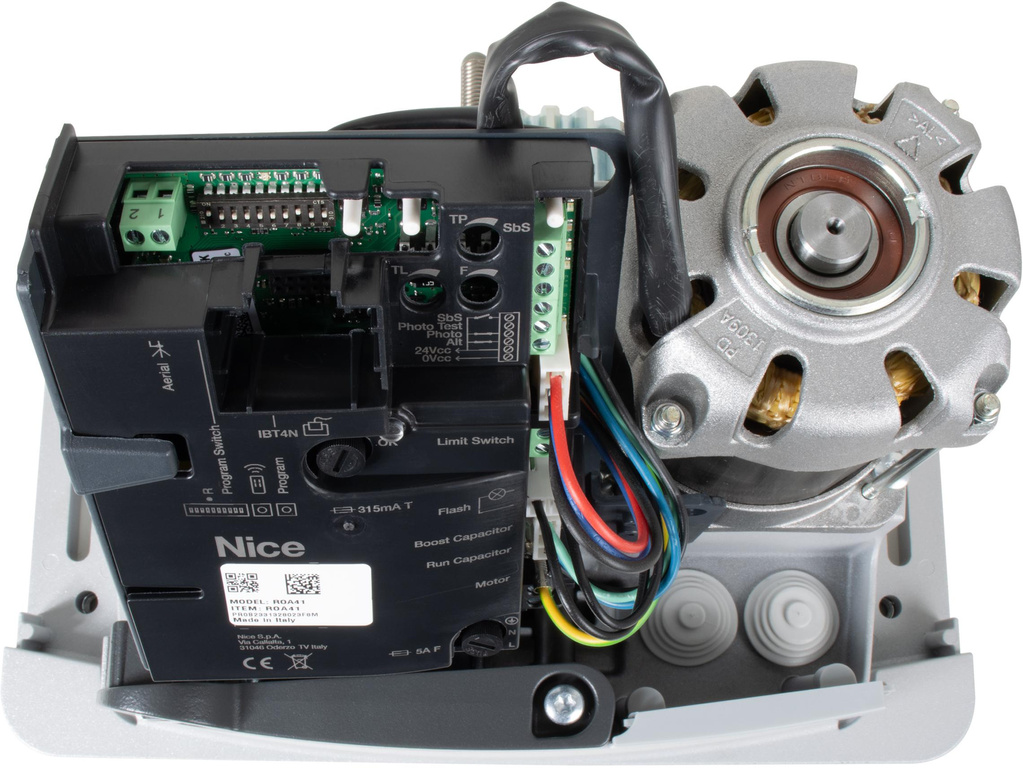 Set Nice ROBO 600 para cancelas correderas sin fotocélulas