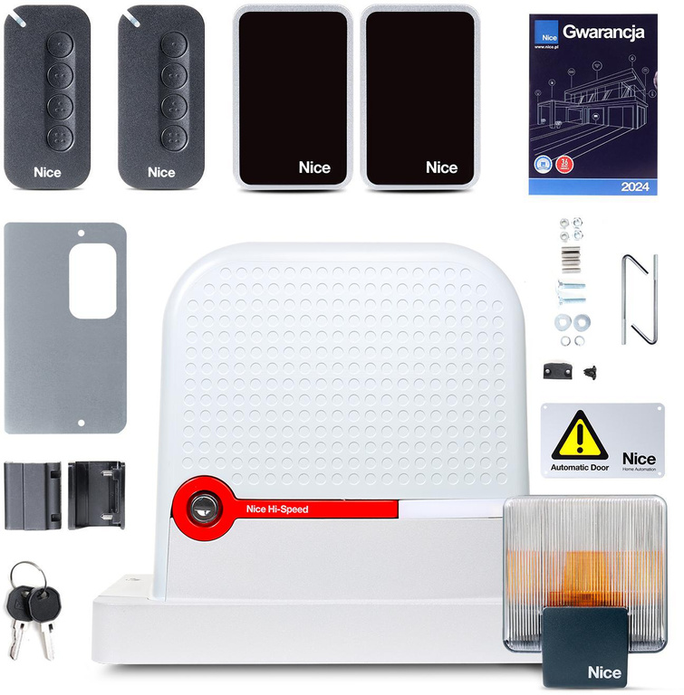 Set Nice ROBUS 600 HI-SPEED MyGO per cancelli scorrevoli