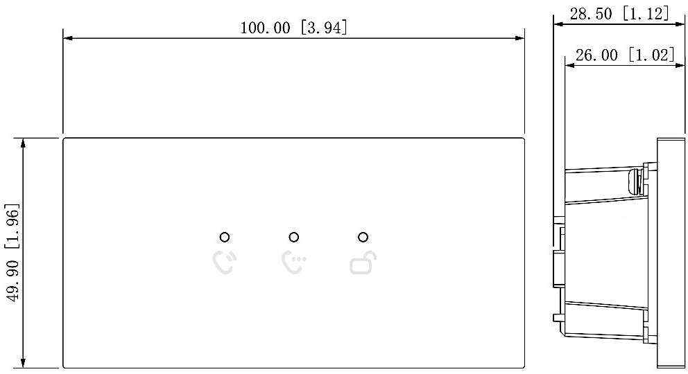 MODULE DAHUA VTO4202FB-ML