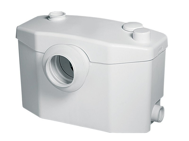 Sanipro Sil shredder for toilet, sink, shower and bathtub