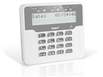 SATEL TASTATURĂ VERSA-LCDR-WH CU CITIRE. RFID