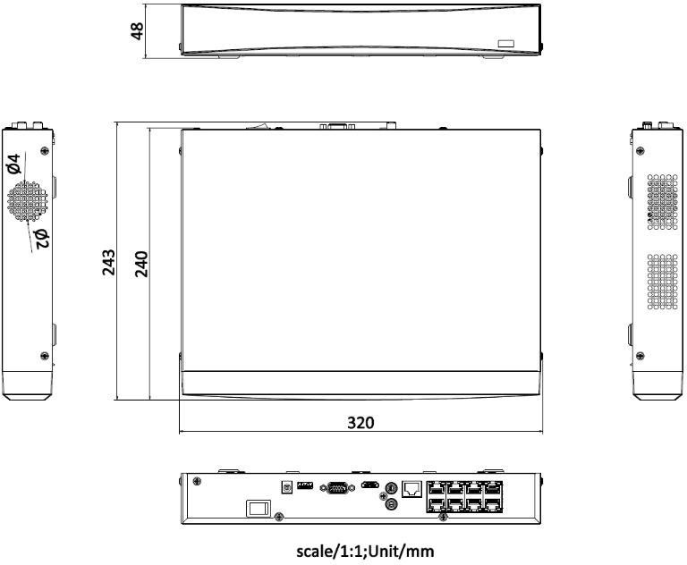 HIKVISION DS-7608NXI-K1/8P(D) IP DVR