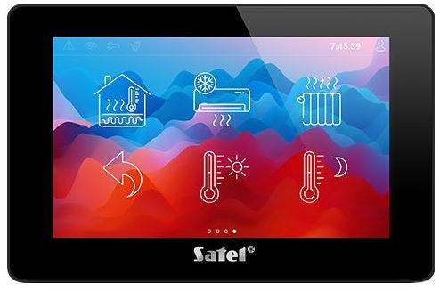 SATELLITEN-TOUCHSCREEN-TASTATUR 7" INT-TSH2-B SCHWARZ