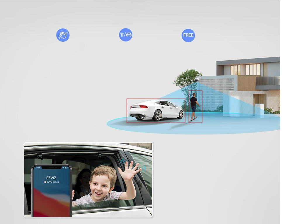 EZVIZ H3c 3K 5MP IP Camera - Hoge Definitie Bewaking