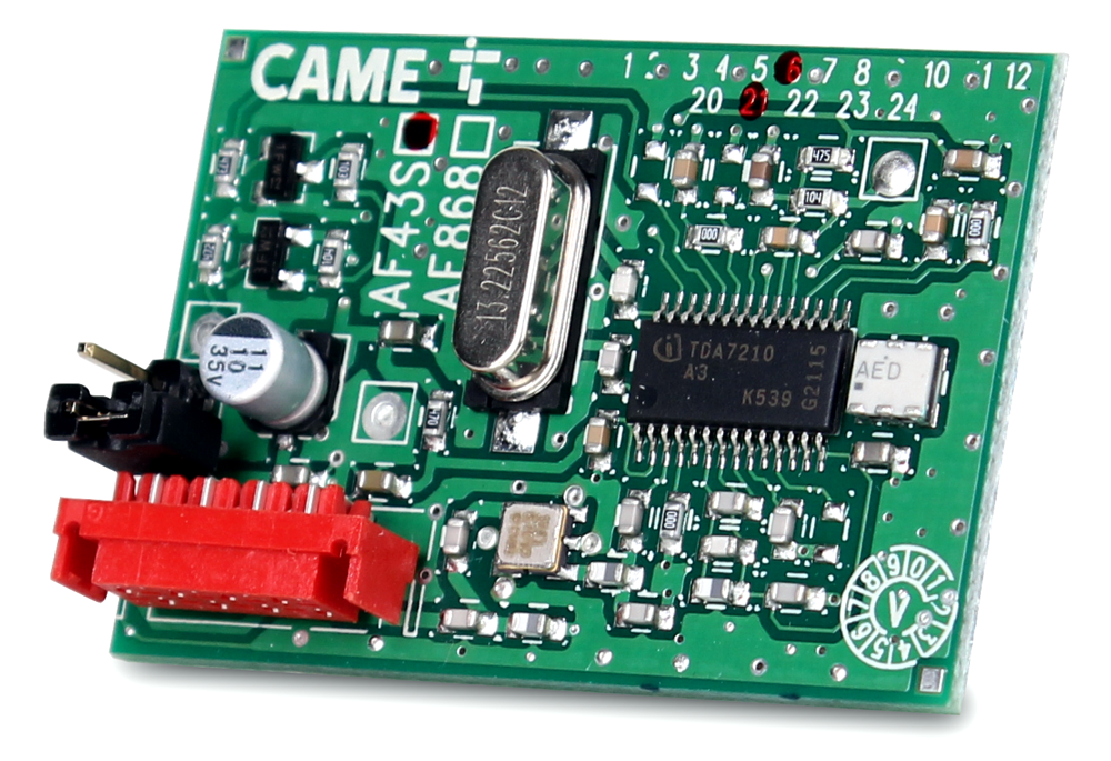 CAME BXV 10 SAFE ATOMO (8K01MS-025) - kit pour portails coulissants jusqu'à 1000 kg avec télécommandes TOP