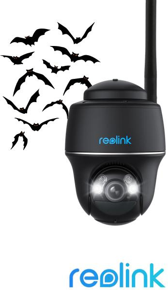 Reolink Argus Series B430 rechargeable 5MP WiFi USB-C IP camera black