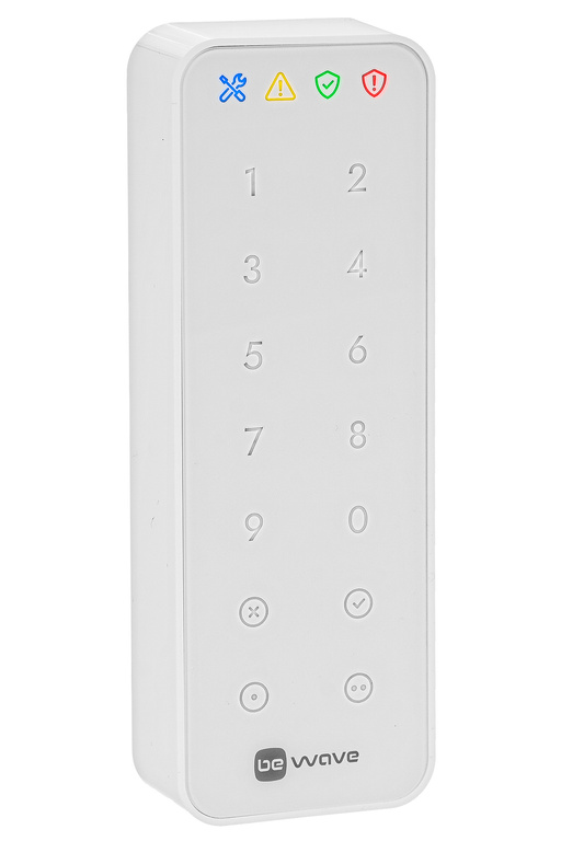 Bezprzewodowa klawiatura dotykowa Smart Keypad-W model AKP-200-W do systemów alarmowych