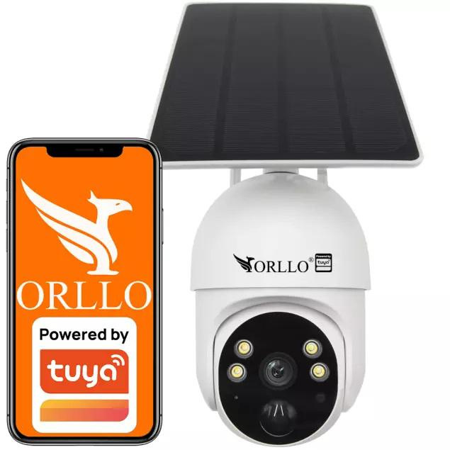 Drahtlose 4G LTE PTZ IP-Kamera mit Solarpanel Orllo TZ1 PRO