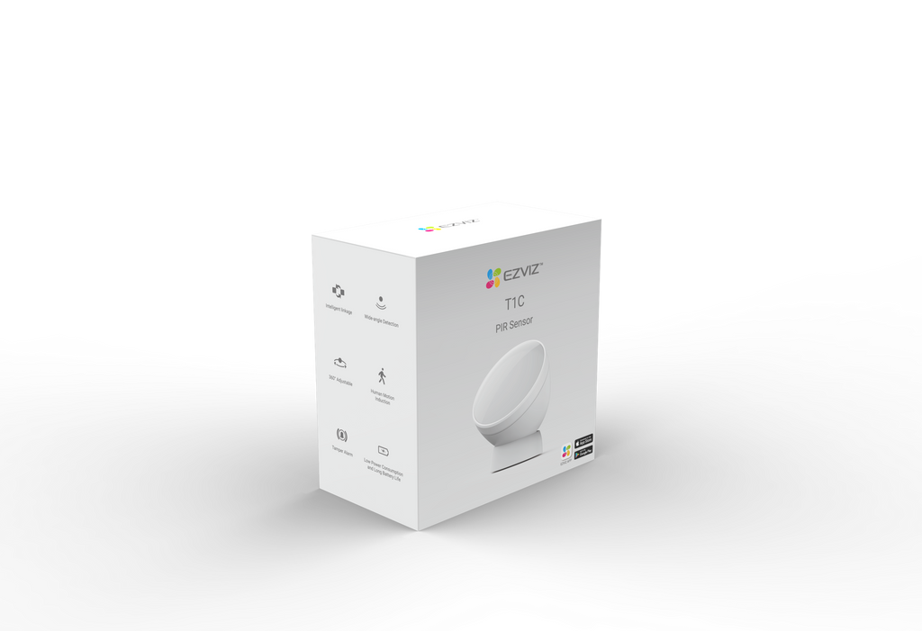 Detector de movimiento inalámbrico EZVIZ T1C con función para mascotas