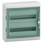 Mureva (former Kaedra) IP65 surface-mounted switchboard MRV-2-18-NT-T transparent door 2 rows 18 modules/row