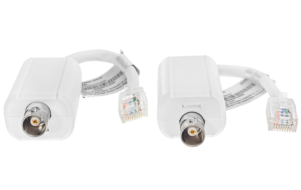 EOC ePoE Extender Kit LR1002 adat- és energiaátvitelhez koaxiális kábelen keresztül