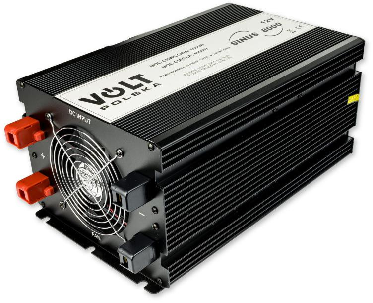 INVERTER VOLT POLSKA SINUS 8000 12V/230V 4000/8000W