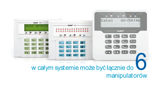 Základní deska SATEL Versa Plus pro zabezpečovací systémy