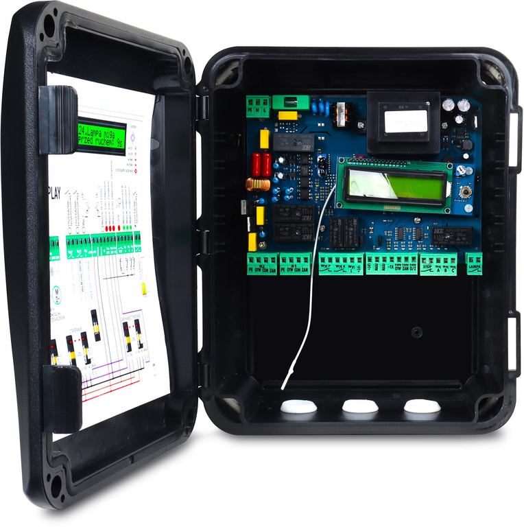 GISE G250 set for 5m double-leaf gates (without photocells)