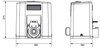 Somfy Elixo 500 230V RTS Comfort Pack+ készlet (1216450) tolóajtókhoz (1216450)