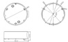 MANIGLIA HIKVISION DS-1280ZJ-DM18