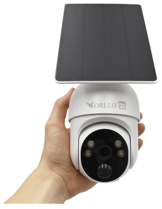 Orllo TZ1 PRO wireless 4G LTE PTZ IP camera with solar panel