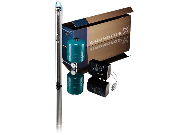 Ensemble hydrophore avec pompe submersible SQE 3-65