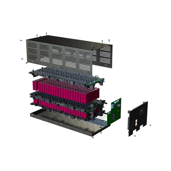 Module de batterie Helios VE 14S22P - 62,7Ah, Li-Ion NMC, pour le système de stockage d'énergie BMZ Hyperion, batterie fabriquée en Allemagne