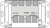 eWIMAR PTF-64-EXT/PoE 4-channel Gigabit Ethernet LAN surge arrester module