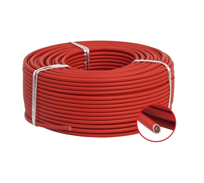 Photovoltaic cable MG Wires 1x6mm2, 0.6/1kV, red H1Z2Z2-K-R-6mm2 RD, 50m packaging