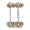 ONNLINE manifold for underfloor heating with control valves and valves for actuators M30 thread - 6 circuits