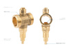 AFRISO Anti-freeze valve AAV 300, G1 1/4", PN10, Kvs 70 m3/h, opening temperature 3°C.