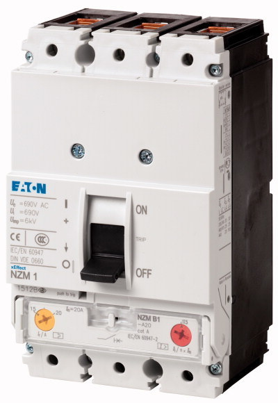 Power switch 3-pole 125A BG1 NZMN1-A125