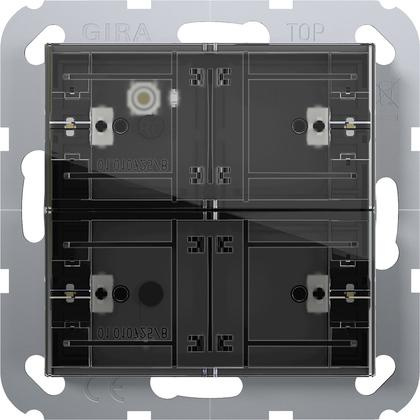 GIRA pushbutton sensor 4 Comfort 2x KNX System 55 504200