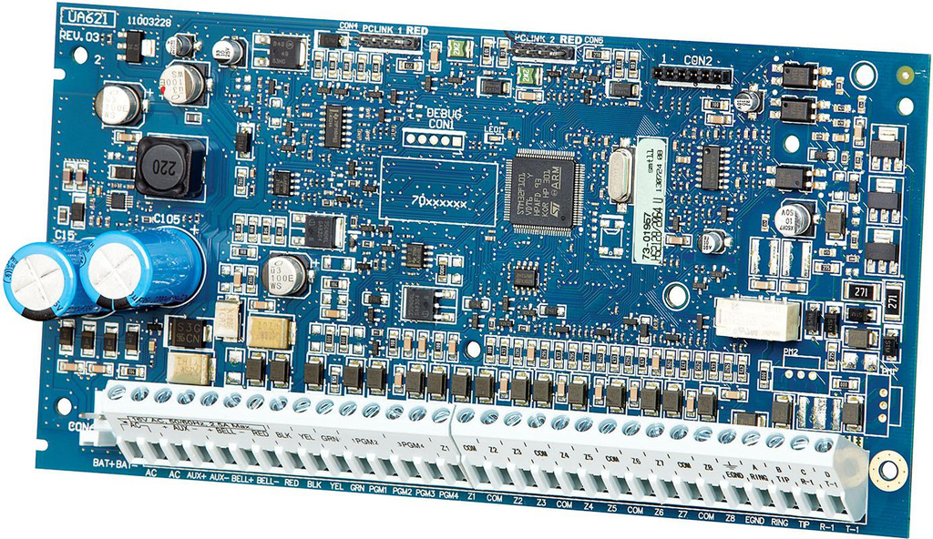 DSC-Bedienfeld HS2064PCBE DE KEINE HANDBÜCHER HS2064PCBE