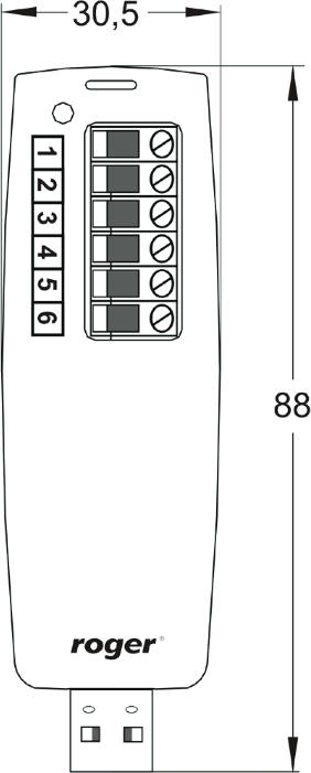 ROGER RUD-1 interface