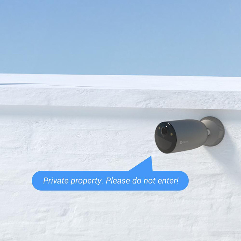 EZVIZ EB3 Cameră fără fir (3MP) Type-C cu panou solar