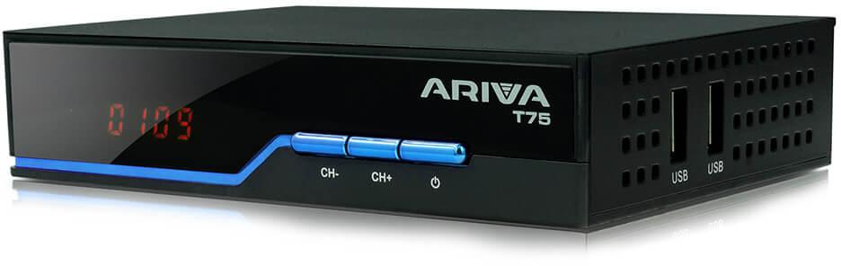 DVB-T2 tuner Ferguson Ariva T75 H.265 HEVC