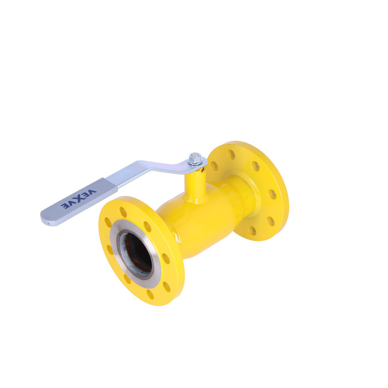 Zawór kulowy Vexve do gazu DN65 PN16 kołnierzowy przelot zredukowany