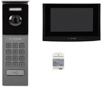 Videointerkom VIDOS 2IP S202 se sadou monitorů M200B-X pro interkomový systém