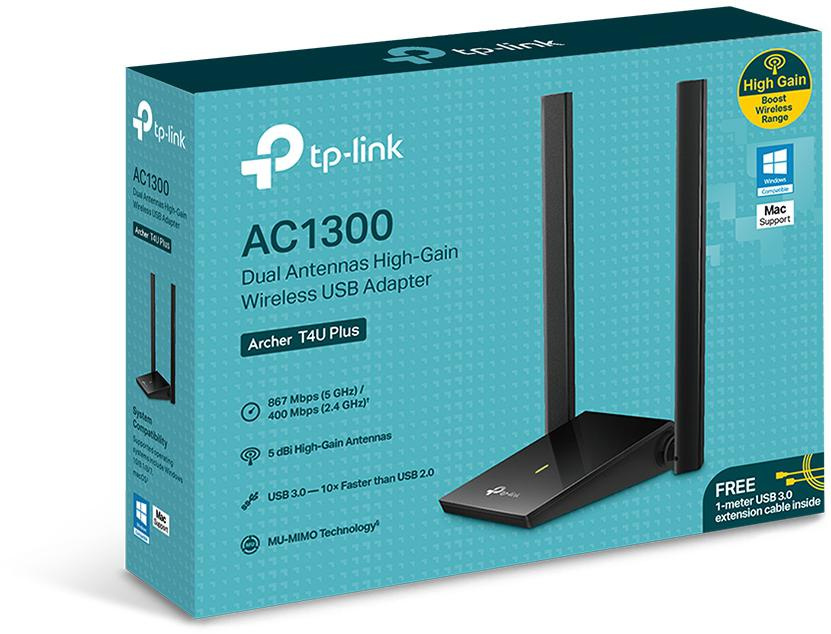 Adaptateur USB WLAN TP-Link Archer T4U Plus
