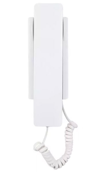 Combiné uniphone supplémentaire modèle U1012, compatible avec les principaux systèmes d'interphonie