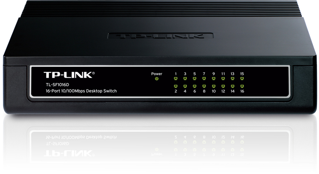Switch TP-Link TL-SF1016D 16-portowy Fast Ethernet 10/100 Mbps