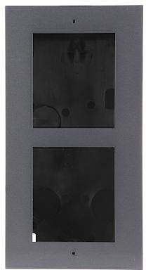 HIKVISION DS-KD-ACF2/Plastový 2modulový rámeček pro montáž pod omítku