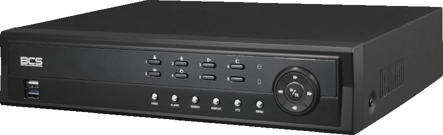 BCS Ultra IP DVR BCS-U-NVR0802-A-4K-8P(6TB)