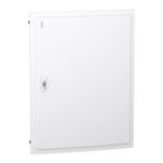 PrismaSeT XS PSXS-4-24-PT-B, encastré, porte blanche, 4 rangées, 24 modules par rangée, IP40, IK09