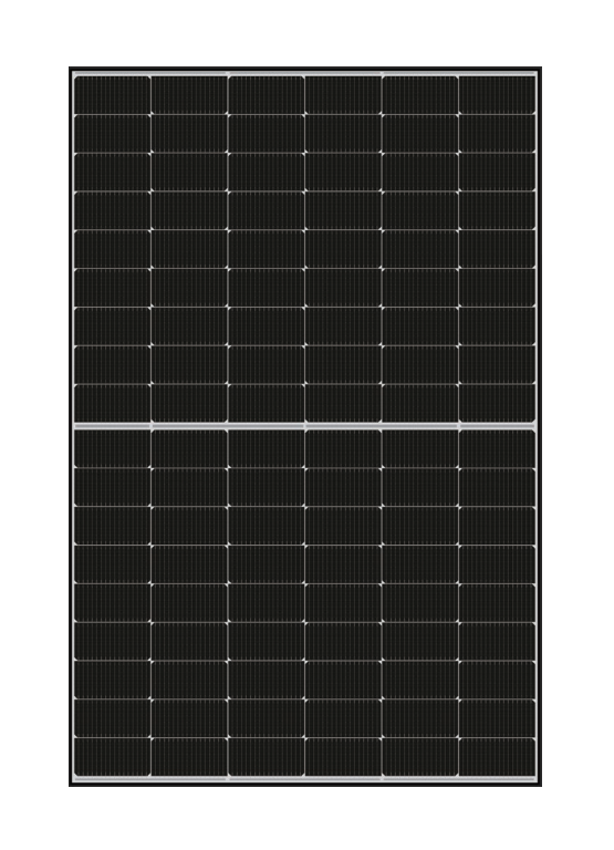 Photovoltaic Module Mono-Si Das Solar 440Wp N-type 182mm 16-BB, 2x54 cells, 130cm cables, black frame, MC4 connectors, 22.5% efficiency, 20.5kg.