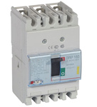 Třífázový výkonový jistič Legrand DPX2 160 160A 16kA 3pólový