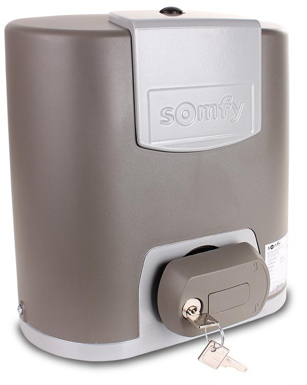 Somfy Elixo 500 230V RTS Comfort Pack+ Kit (1216450) für Schiebetore