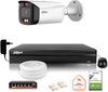 Kit di sorveglianza IP Dahua TIOC 8mpx 4K telecamera a corno NVR con unità
