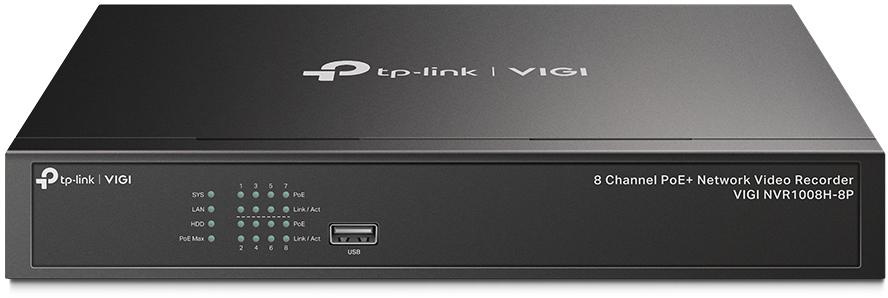 TP-Link Vigi NVR1008H-8P Enregistreur avec 8 ports PoE