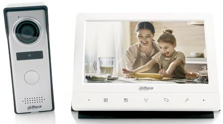 DAHUA KTA02 video intercom set with camera and monitor