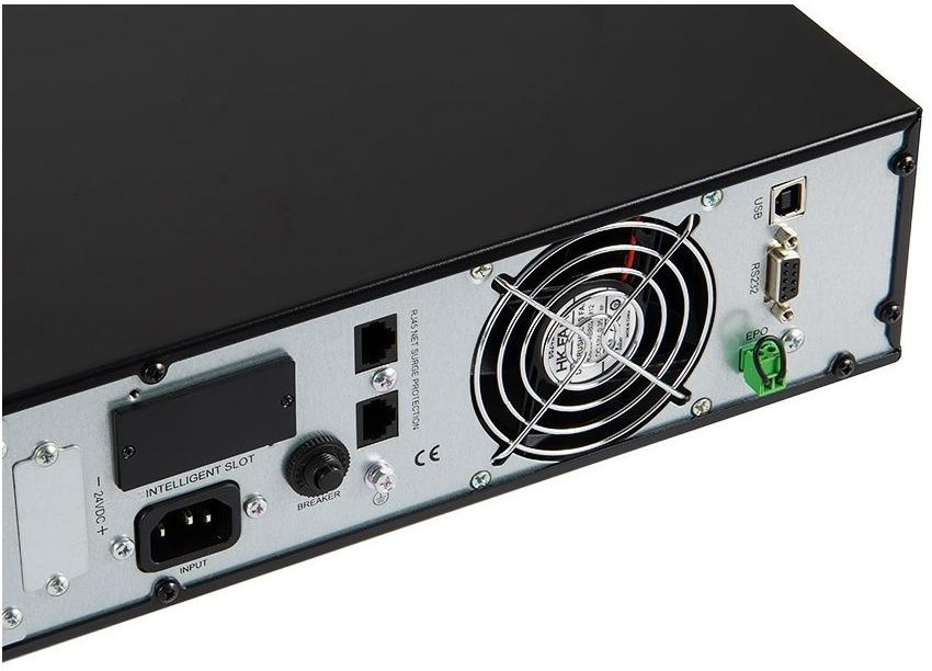 Green Cell UPS UPS 1000VA 900W für Rack RTII mit LCD-Display