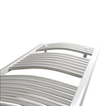 ONNLINE PBT 60X050 280W arc bathroom radiator, connect.bottom, spacing= 449mm, white RAL9016